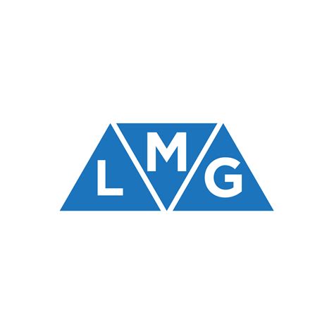 Mlg Resumen Inicial Logo Diseño En Blanco Antecedentes Mlg Creativo
