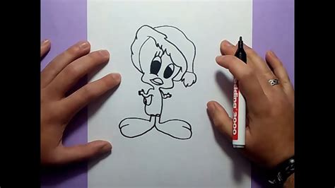 Como Dibujar A Piolin Paso A Paso 2 Looney Tunes How To Draw Piolin