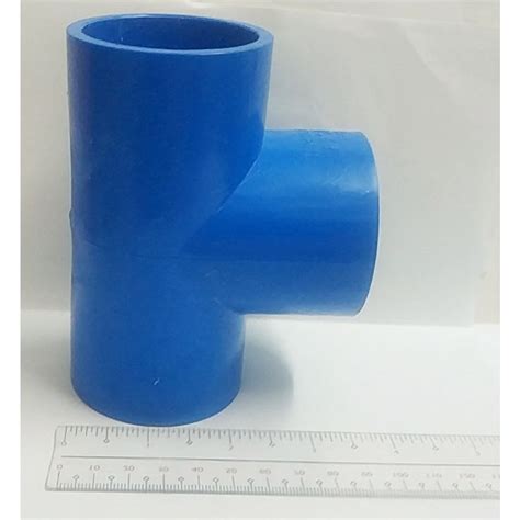Pvc Tee 1 12 Blue For Clean Water 50mm Tee 1