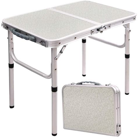 Redswing Small Folding Table Portable 2 Feet Small Foldable Table