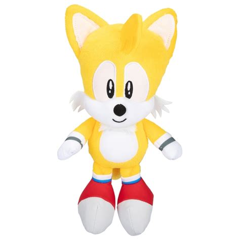 Sonic The Hedgehog 23cm Basic Tails Plush Smyths Toys Uk