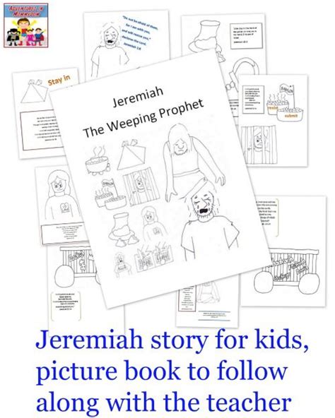 Jeremiah Lesson For Kids Bible For Kids Bible Lessons For Kids