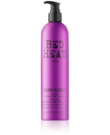 Tigi Bed Head Dumb Blonde Shampoo For Chemically Treated Hair