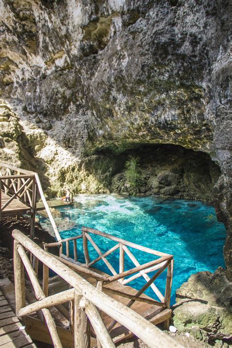 Travel Inspiration Dominican Republics Hidden Blue Water Hole