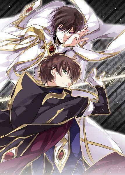 Lelouch And Suzaku Code Geass Lelouch And Suzaku Anime