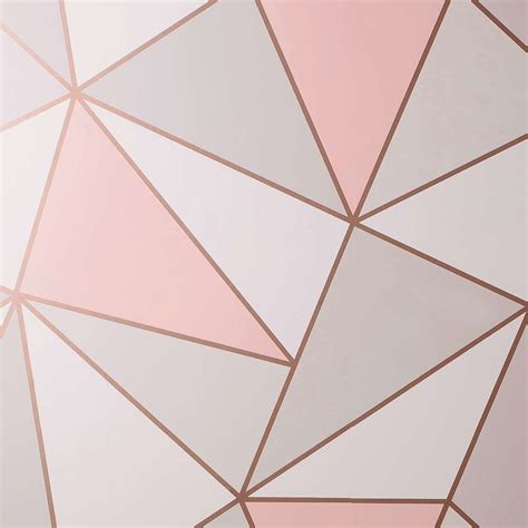 The Best Grey And Pink Geo Wallpaper References
