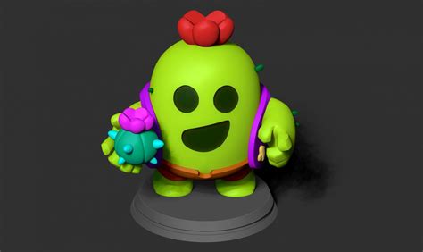 See more of gale brawl stars on facebook. Spike - Brawl Stars Fanart Ücretsiz 3D Model in Çocuk 3DExport