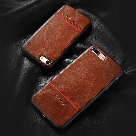 Sulada Pu Leather Case For Apple Iphone 8 Plus Iphone8 Luxury Soft