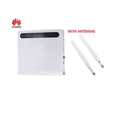 Huawei 4g Wifi Unlimited Big Cpe Router With Both Sim Card Ethernet
