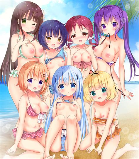 Kafuu Chino Hoto Cocoa Kirima Sharo Ujimatsu Chiya Tedeza Rize And