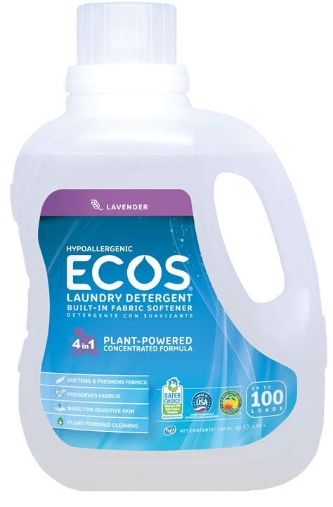 Environmentally Friendly Lavender Laundry Detergent | ECOS®