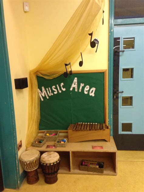 Music Area Need To Add Pictures Of The Children Playing The