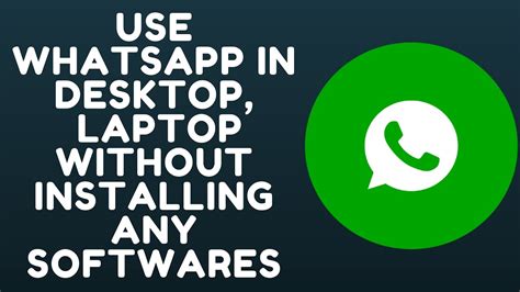 How To Use Whatsapp Messenger In Your Windows Mac Powered Desktop