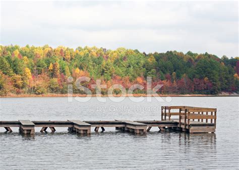 Dock On Lake In Autumn Stock Photo Royalty Free Freeimages