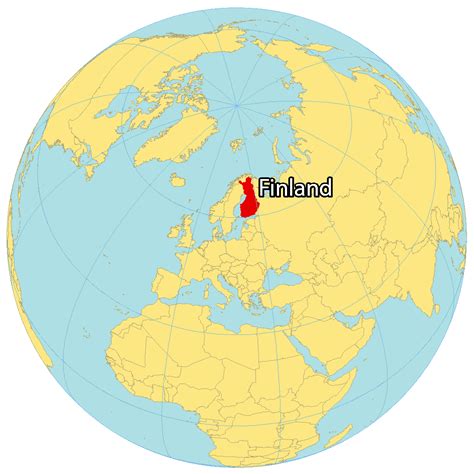 Map Of Finland Gis Geography
