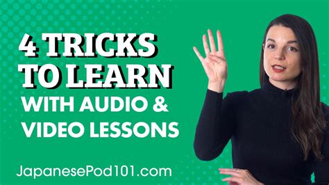 How To Learn Japanese Fast With Audio And Video Lessons 4 Tricks Inside