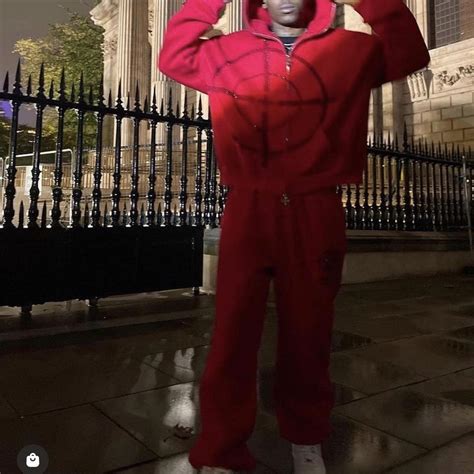 Named Collective Womens Red Joggers Tracksuits Depop
