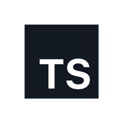 Ts Logo Black And White Svg File Rawsvg