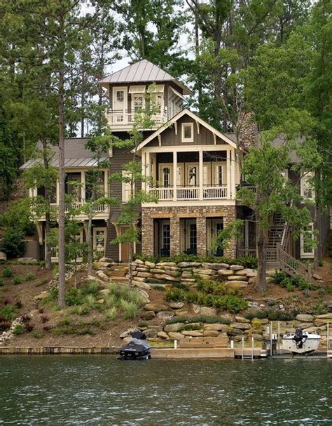 20 Astonishing Lake House Home Design Ideas Lake Houses Exterior