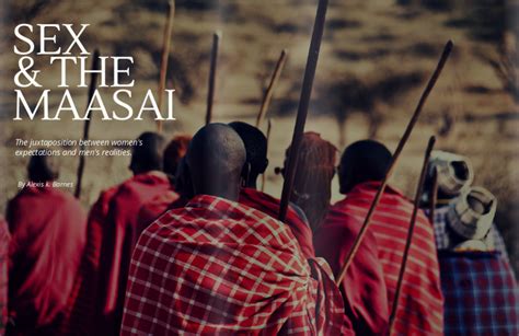 Alexis K Barnes Sex And The Maasai
