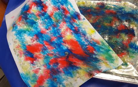 Marbling On Paper With Gelatin Fun Arts And Crafts Paper Crafty Kids