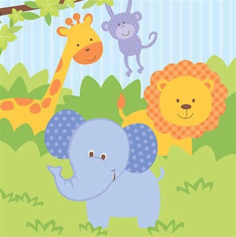 Jungle Theme Baby Shower Back Drop Can Be Used For So Many