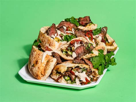 Shawarma Kit With Akaushi Flank Steak Goat Shoulder Or Chicken