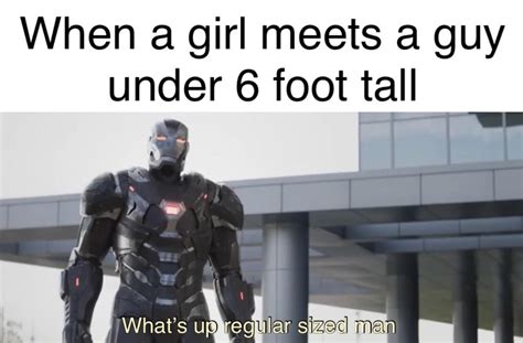 When A Girl Meets A Guy Under 6 Feet Tall Avengers Endgame Know