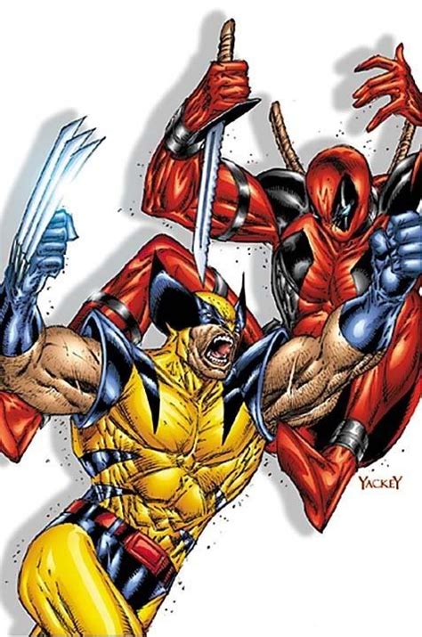 Wolverine And Deadpool Vs Deathstroke And Ravager Battles