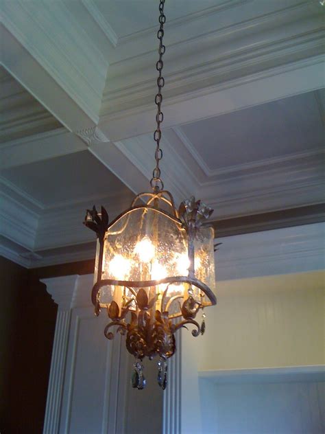 Coffered ceiling kits lowes home design ideas false ceiling. Sweet chandelier with coffered ceiling Sweet chandelier ...