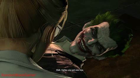 Batman Arkham Origins Pc The Joker Meets Harley Quinn For The 1st Time