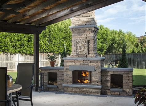 Outdoor Fireplace Design Ideas Outdoor Living By Belgard