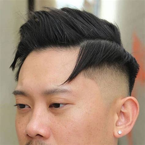 Asian Hair Combover Asian Brown Long Medium Hairstyle