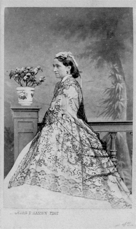 Cdv Princess Louise Of Hesse Kassel Queen Of Denmark By Georg Hansen