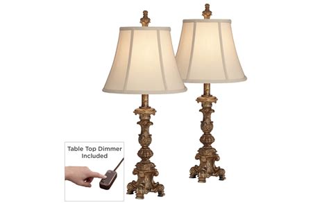 Regency Hill Elize Traditional Table Lamps 265 High Set