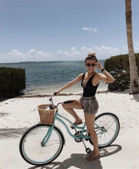 Beach Summer Picture Ideas Instagram Madeeplant Bicycle Women