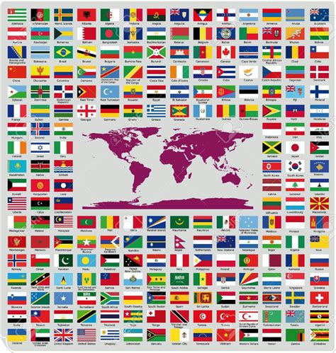 Flags Of The World A To Z Bandeiras Bandeiras Dos Paises Revenda De Produtos