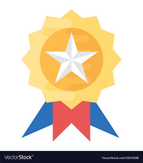 Star Badge Royalty Free Vector Image Vectorstock