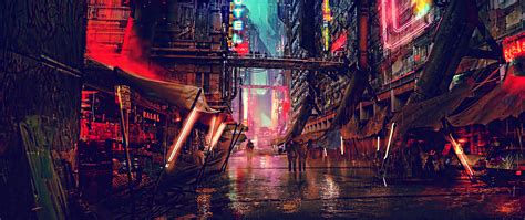 Cyberpunk City Background Cyberpunk Wallpapers Pc Runner Blade Scene