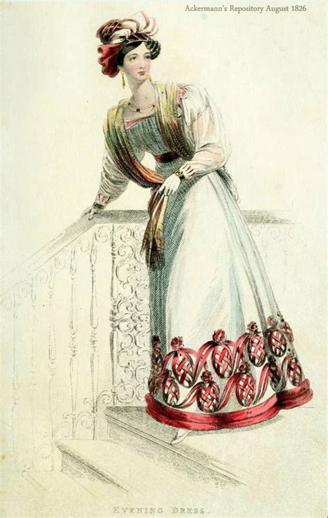Two Nerdy History Girls Fashions For August 1826