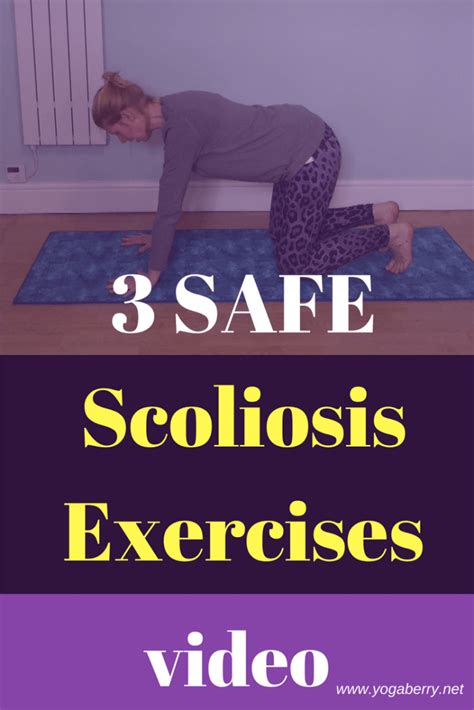 3 Safe Scoliosis Exercises Yogaberry