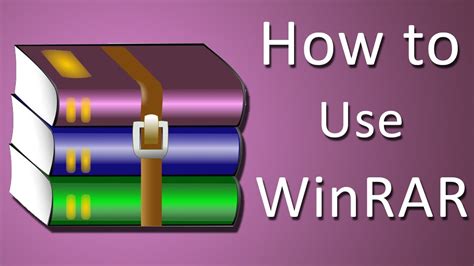 How To Make Rar And Exe Files With Winrar Youtube