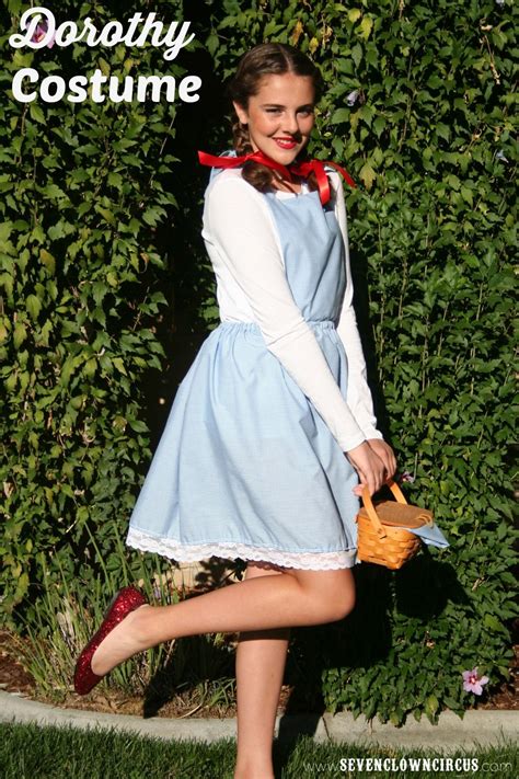 Easy Homemade Dorothy Costume Dorothy Costume Diy Dorothy Halloween