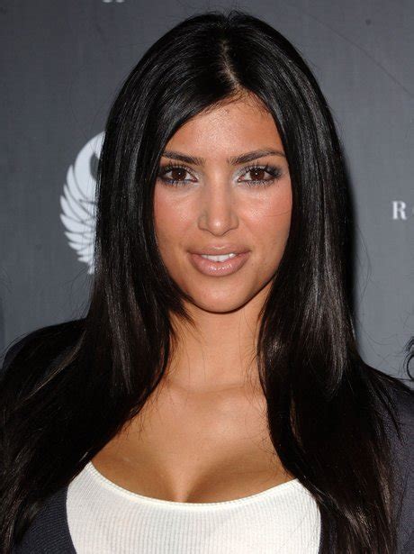 Back In The Day Kim Kept It More Simple With Mid Length
