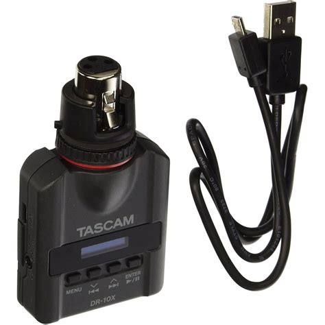 Tascam Dr 10x Direct Connect Mini Linear Portable Recorder For Xlr