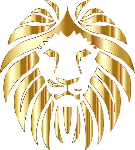 Transparent Background Lion Head Logo Clip Art Library
