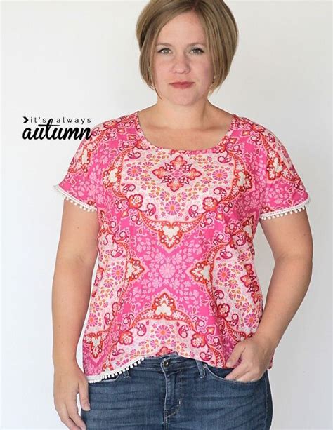 Easy Sew Blouse Sewtorial Top Sewing Pattern Sewing Patterns Free