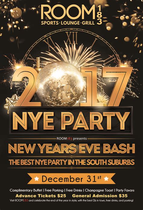 Image Result For New Years Eve Party Night Posters Free Psd Flyer