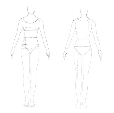 Body Template Sketch At Explore Collection Of Body