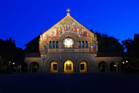 The Memorial Chapel Stanford University Editorial Stock Image Image